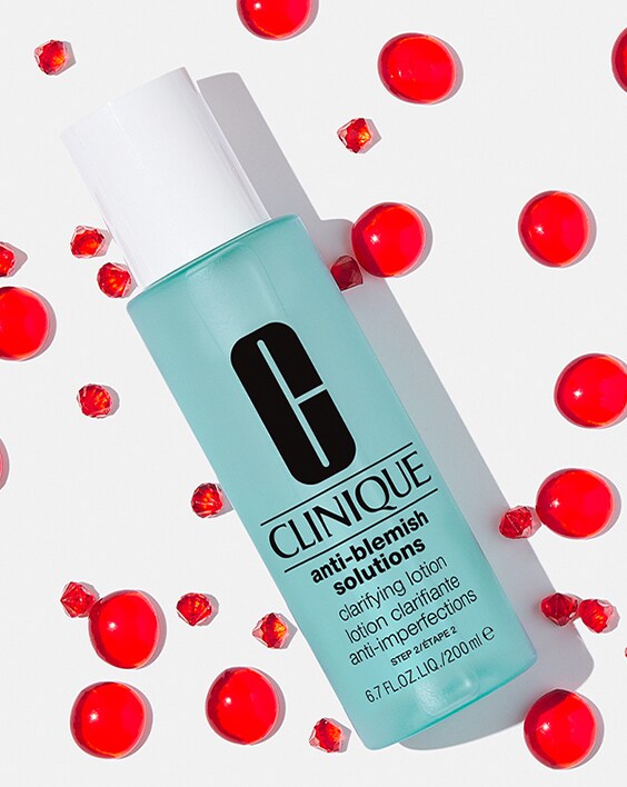 2. ZŁUSZCZANIE – Anti-Blemish Solutions Clarifying Lotion – płyn do mycia twarzy trądzikowej