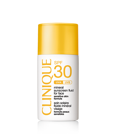 SPF30 Mineral Sunscreen Fluid for Face
