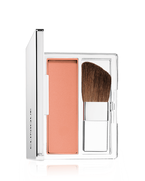 Blushing Blush Powder Blush, Nakładany pędzlem do modelowania świeży, naturalny kolor umożliwia uzyskanie pożądanego poziomu krycia. Trwała, beztłuszczowa formuła.