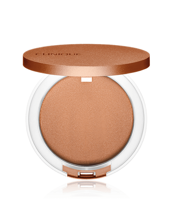 True Bronze Pressed Powder Bronzer, Lekki puder brązujący nadaje skórze naturalny, złocisty blask. Idealny do stosowania poza domem.