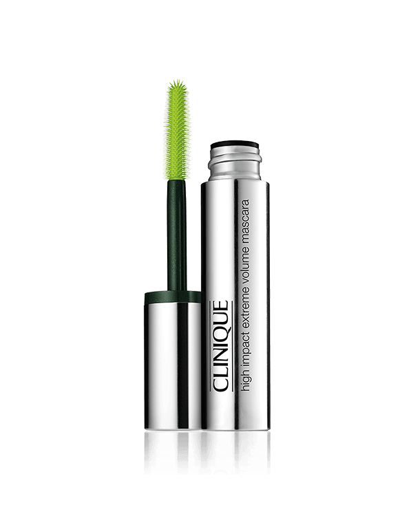 High Impact Extreme Volume Mascara, Wyjątkowa szczoteczka, która błyskawicznie i ekstremalnie pogrubia rzęsy i zwiększa ich objętość.