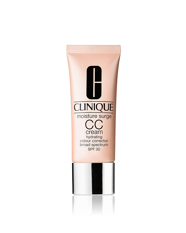 Moisture Surge CC Cream SPF 30 Hydrating Colour Corrector, Łatwo rozprowadza się na skórze, pozostawiając ją jędrną, gładką i sprężystą. Nawilża, chroni. Formuła beztłuszczowa.