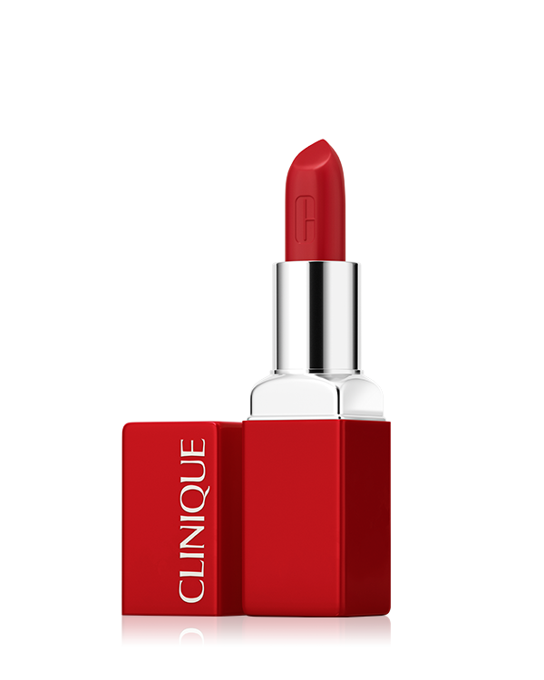 Clinique Pop™ Reds Lip + Cheek, Starannie skomponowana kolekcja urzekających czerwonych szminek o wysokiej zawartości pigmentów, które idealnie podkreślają każdą karnację i mogą być stosowane również na policzki.&lt;br&gt;