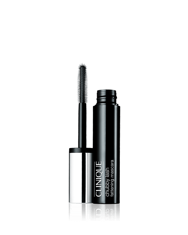 Chubby Lash Fattening Mascara, Sięgnij po maskarę pogrubiającą Chubby Lash Fattening Mascara od Clinique, a za kilkoma pociągnięciami szczoteczki XXL zyskasz śmiałe i kuszące rzęsy o ekstra objętości.