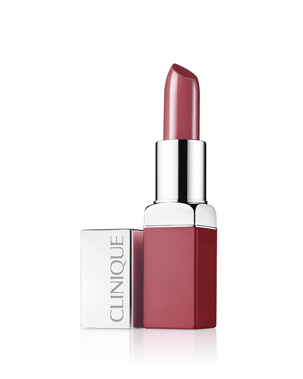 Clinique Pop Lip Colour and Primer, A rich color plus a smoothing primer in one that keeps lips comfortably moisturized.